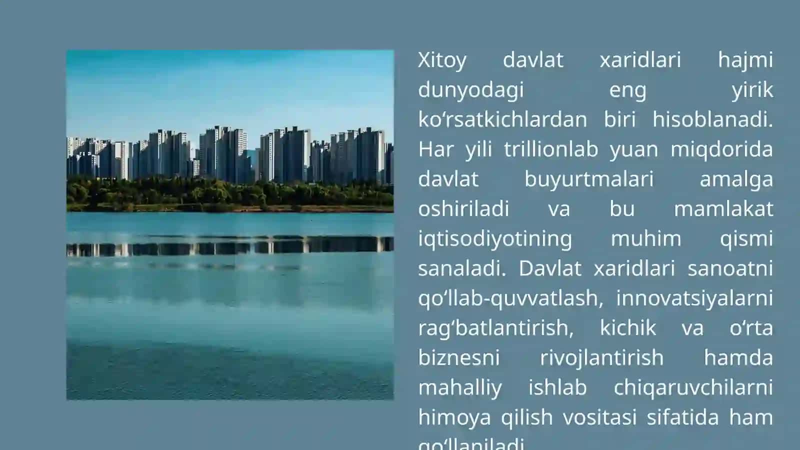 Xitoy Xalq Respublikasida davlat haridlari 4