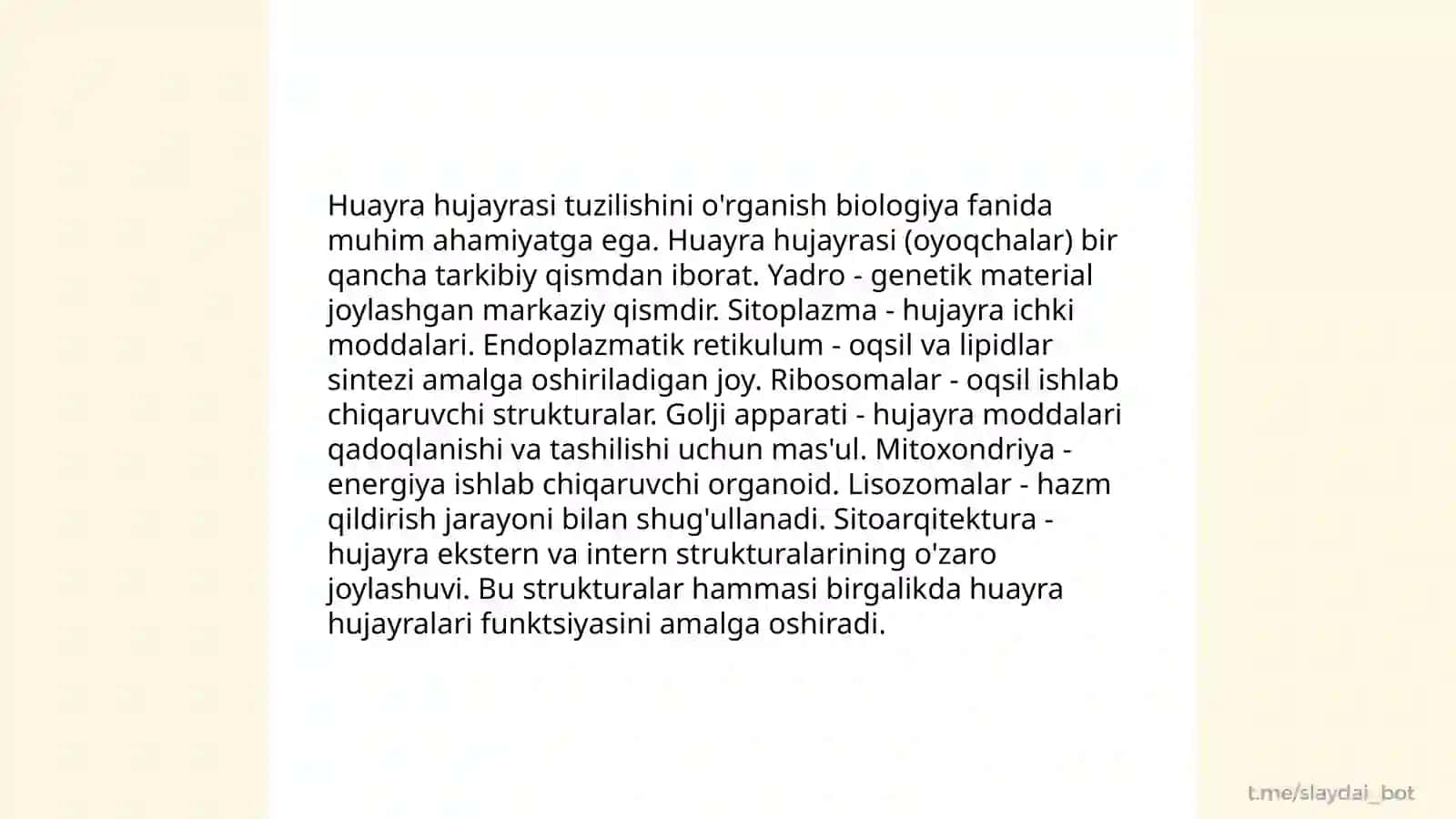 Sitologiya asoslari 4