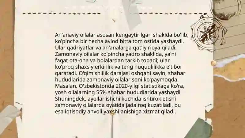 Sharq mamlakatlarida oilaviy munosabatlar 4