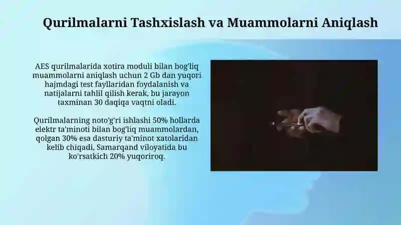 AES Qurilmalari va Ulardagi Nosozliklar 4