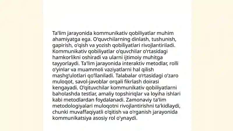 Oʻqituvchining Pedagogik Qobiliyatlari 4