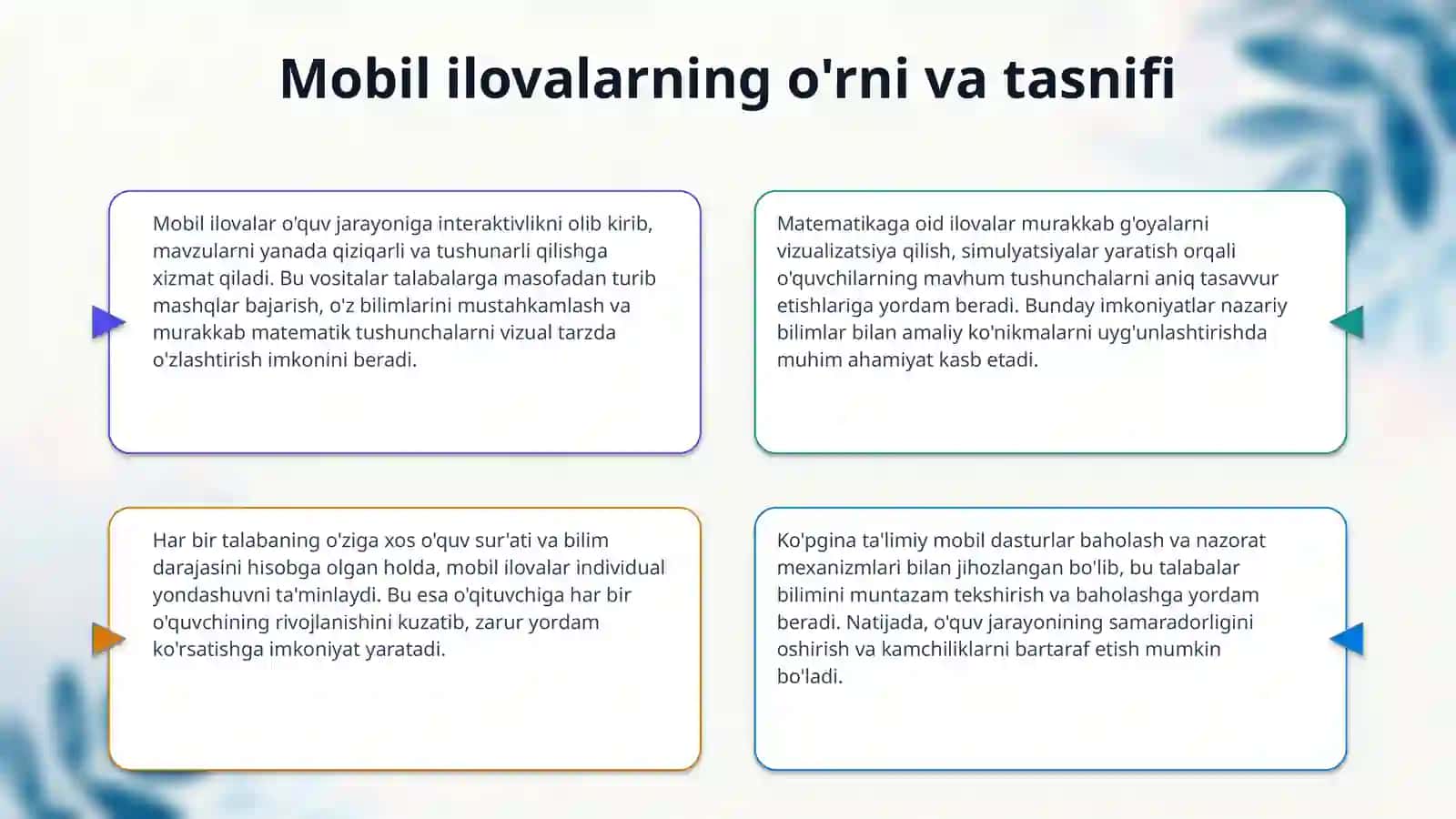 Matematika darslarida mobil ilovalardan foydalanish 4