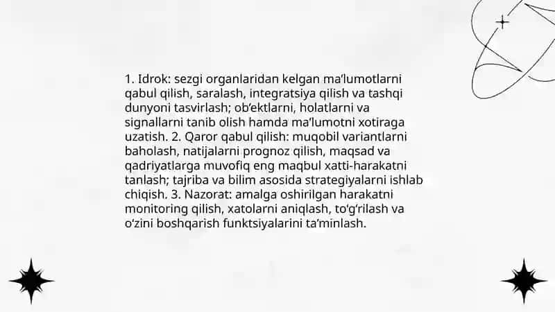 Ong haqida tushuncha va uning xossalari 4