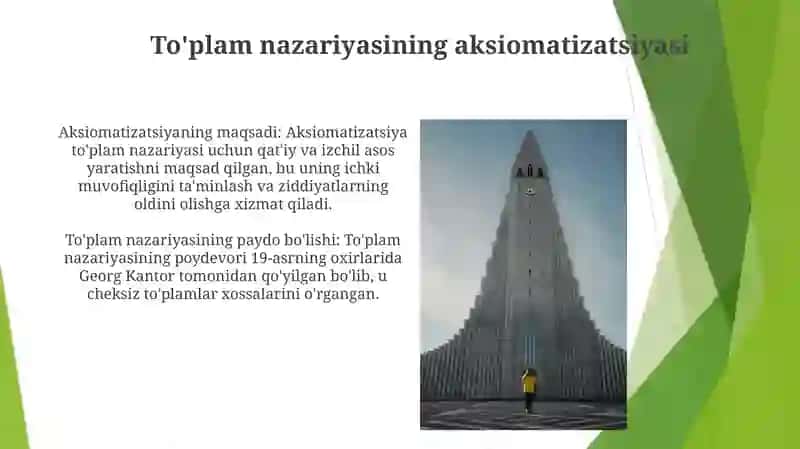 To'plamlar nazariyasining paydo bo‘lishi 4