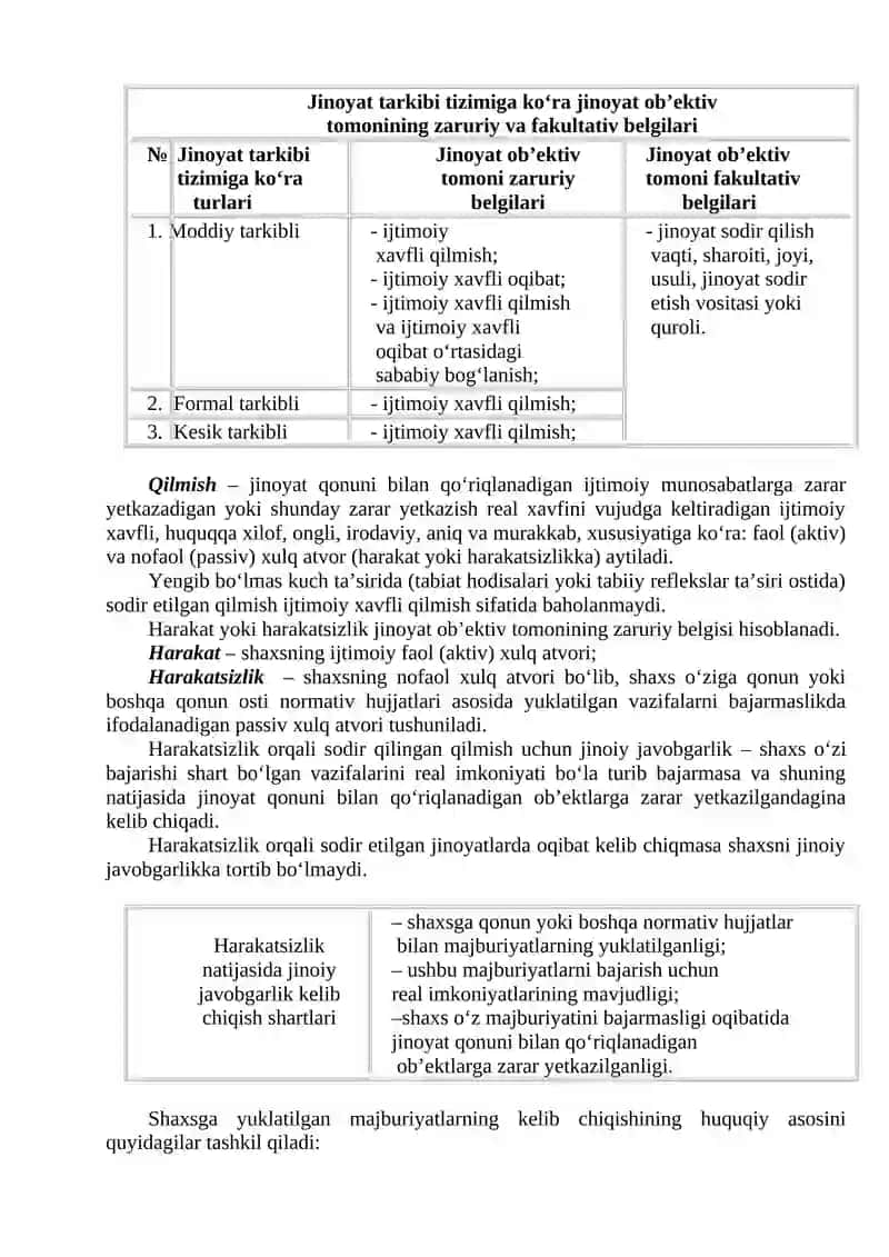 Jinoyat ob’ekti 4