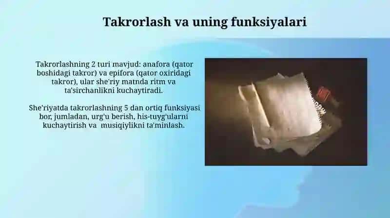 She'riyatdagi undamlar tahlili 4