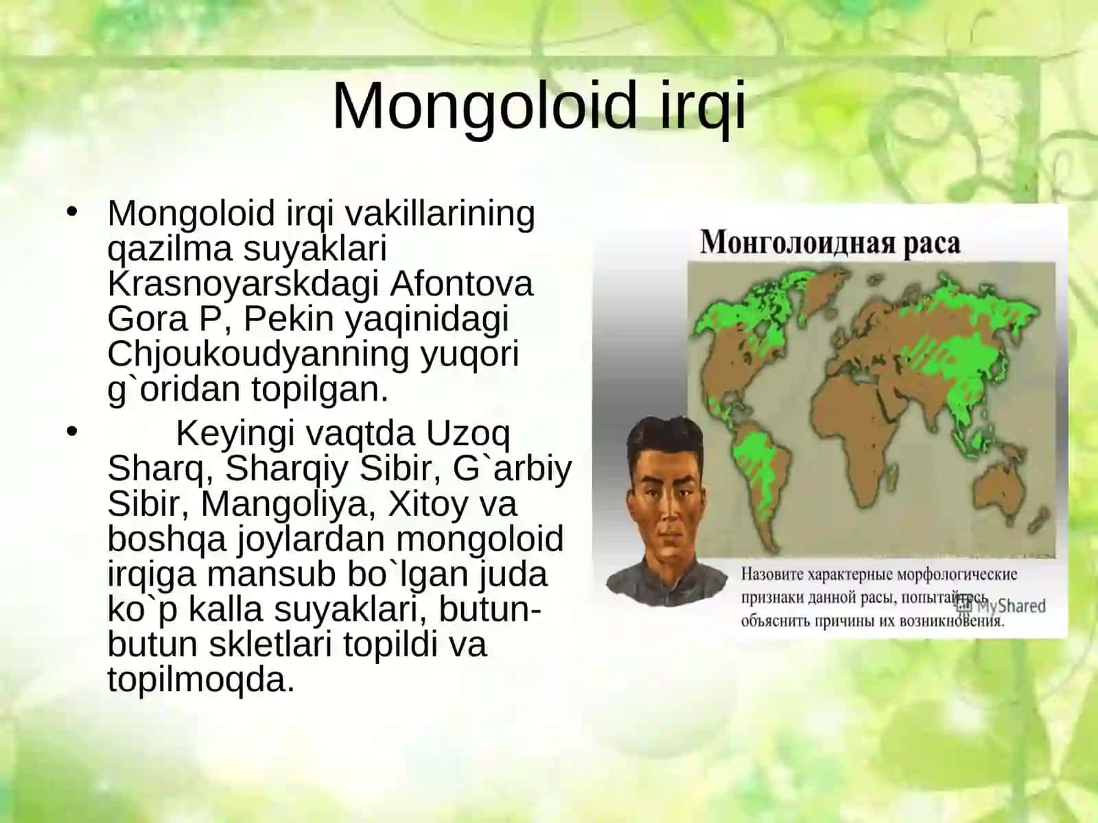 Inson evolyutsiyasi va oldi tarix 4