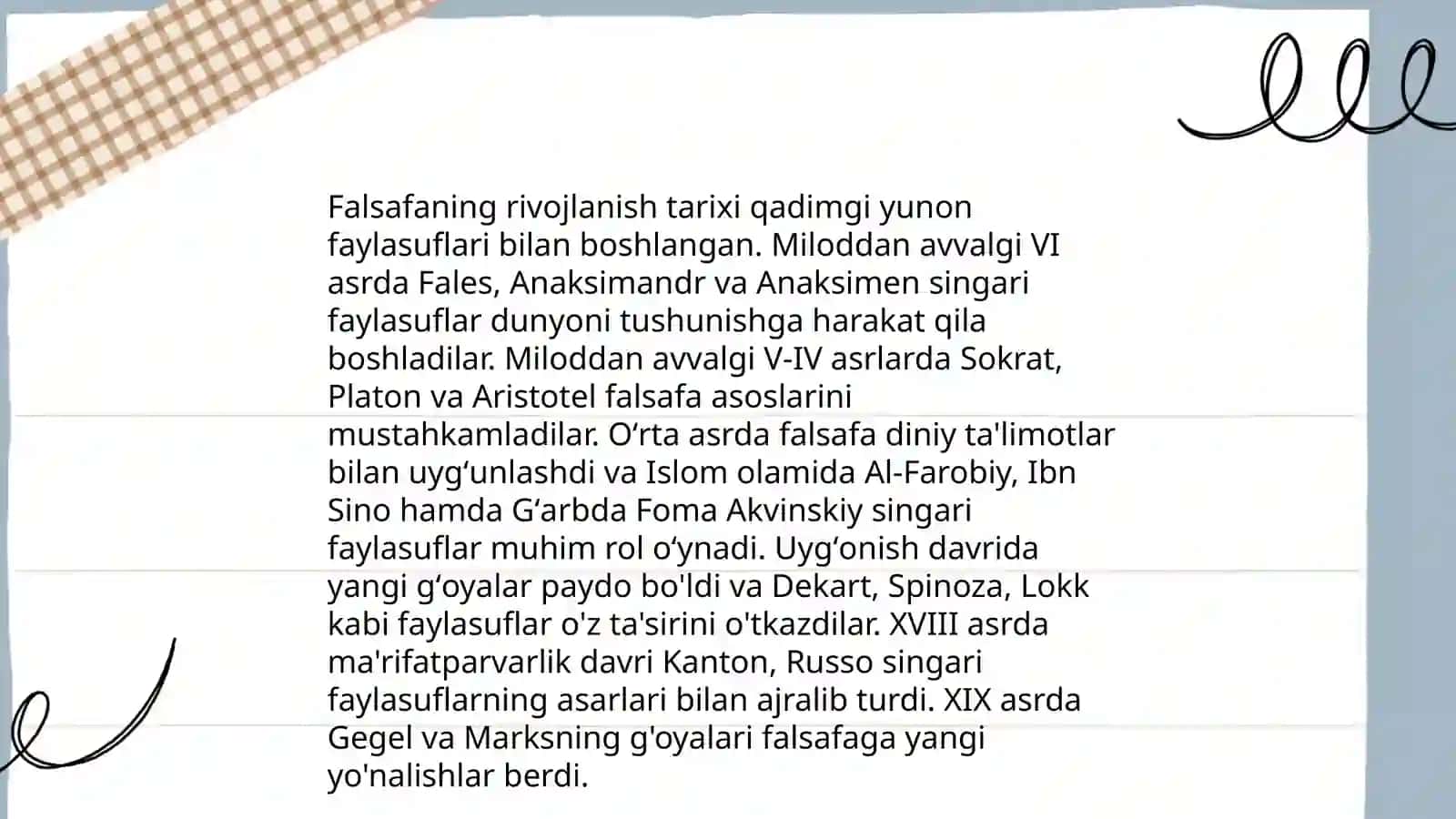 Falsafaning dunyoqarashga doir mohiyati 4