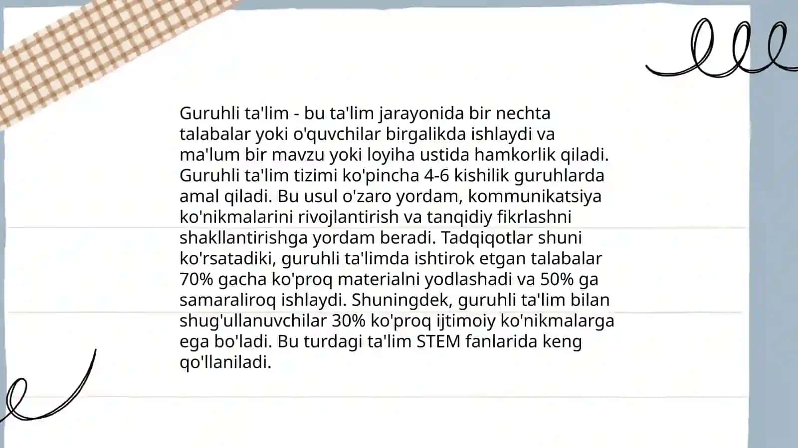 Talimni tashkil etish turlari va shakllari 4