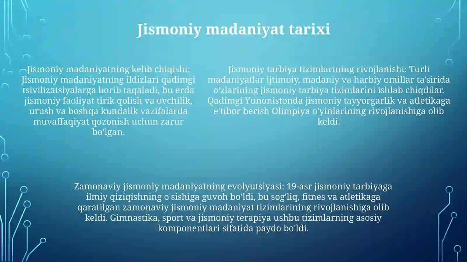 Jismoniy Madaniyat Tizimining Tarkib Tipishi 4