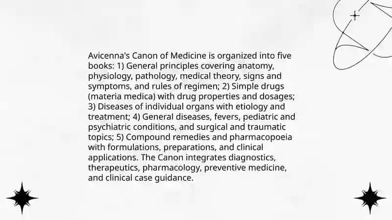 Avicenna's Contributions to Medicine 4