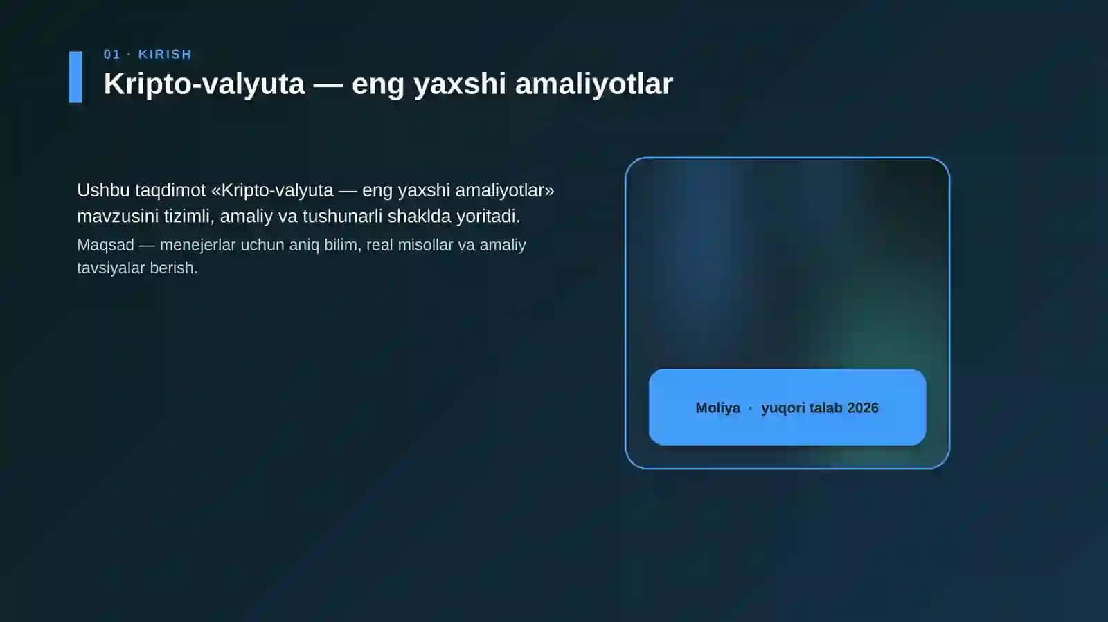 Kripto-valyuta — eng yaxshi amaliyotlar 4