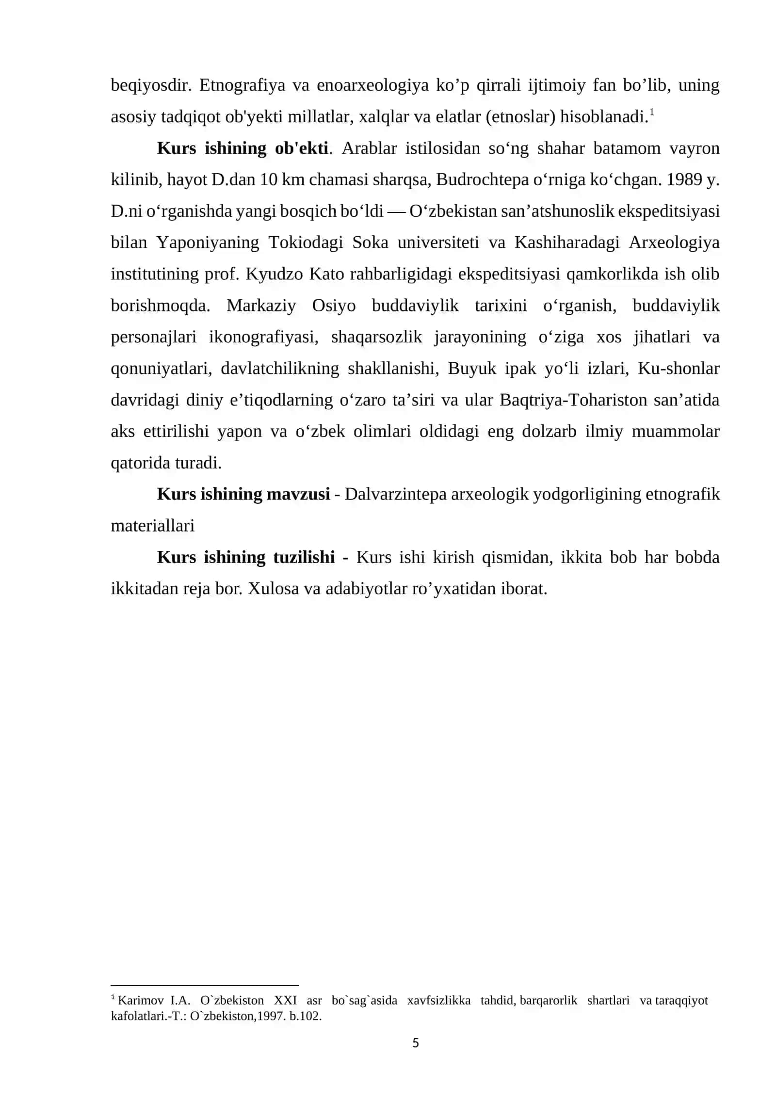 DALVARZINTEPA ARXEOLOGIK YODGORLIGINING ETNOGRAFIK MATERIALLARI 4