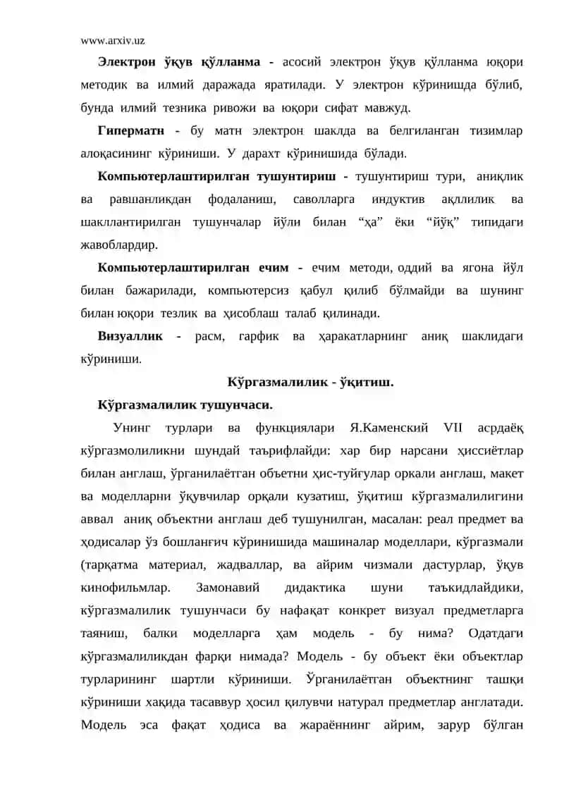 Электрон дарсликлар яратиш технологияси 4