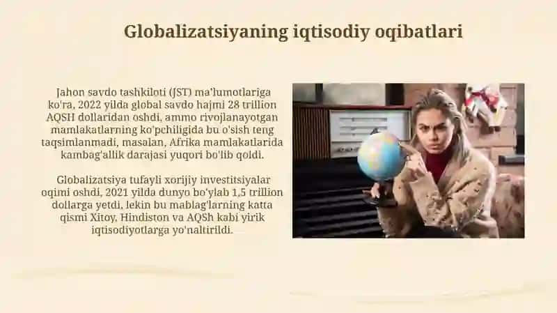 Globallashuv va global muammolar 4