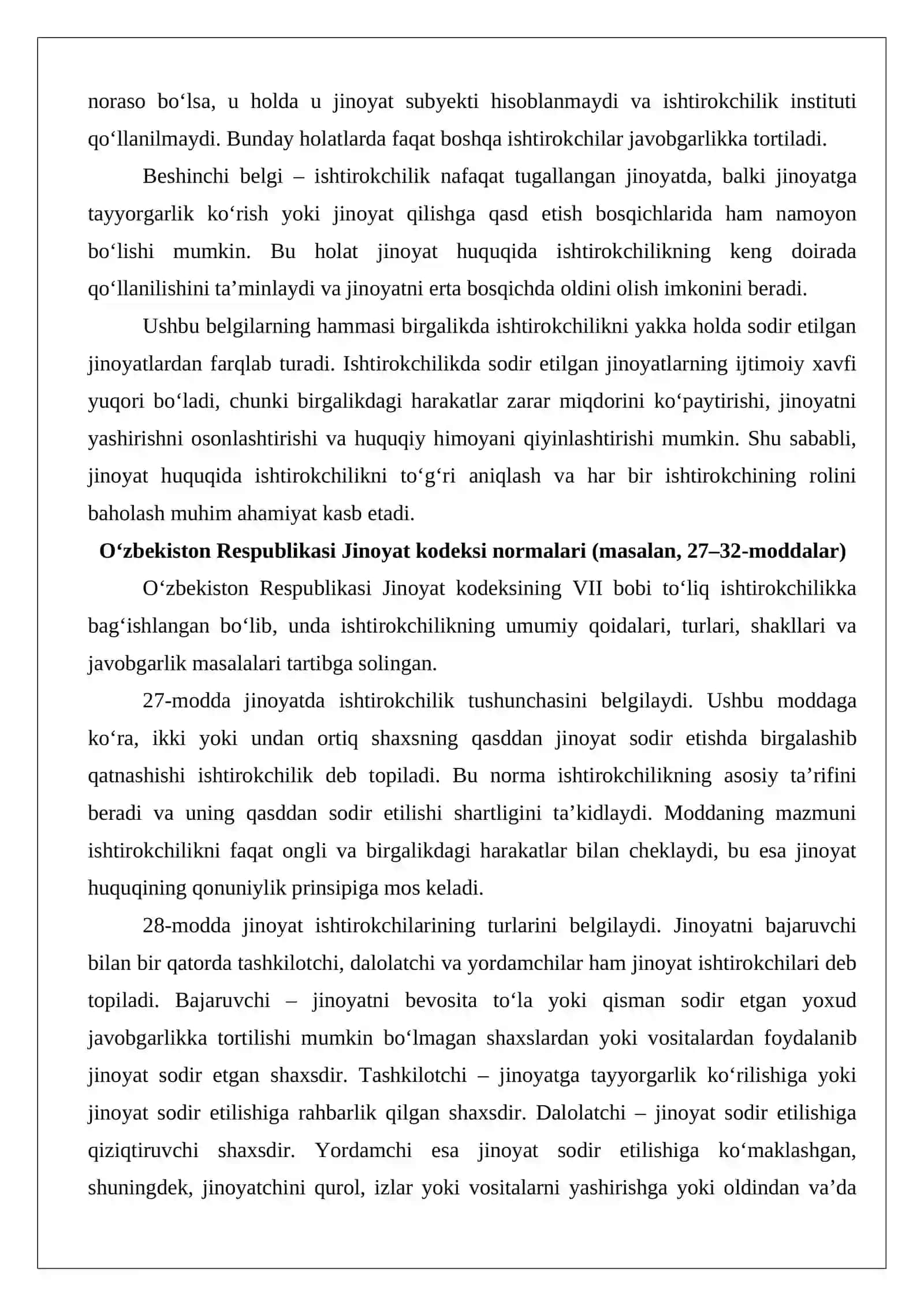 Jinoyatda ishtirokchilik 4