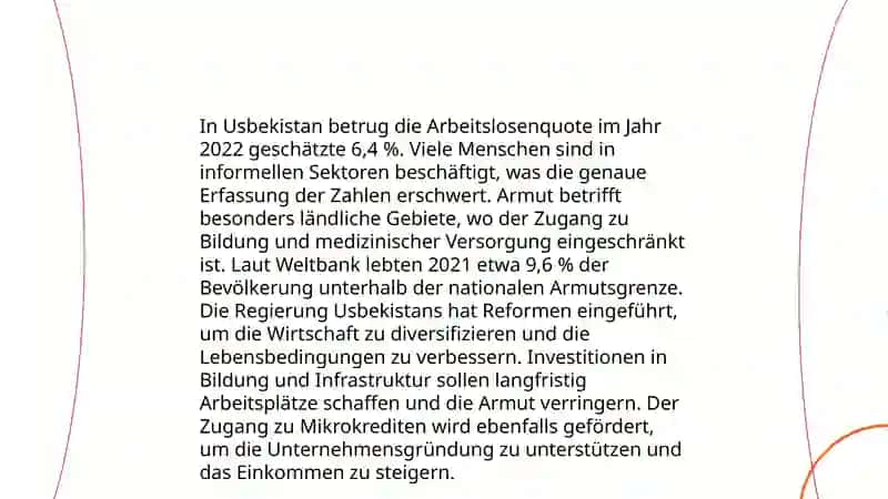 Armut in Uzbekistan 4