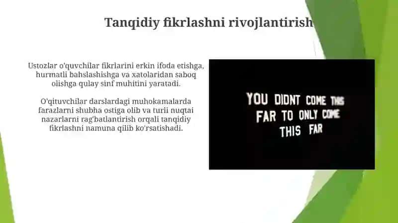 Oʻqituvchining jamiyatda tutgan oʻrni 4
