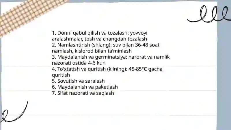 Solod ishlab chiqarish texnalogiyasi 4