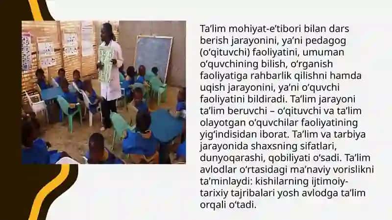 Ta’lim mazmuni 4