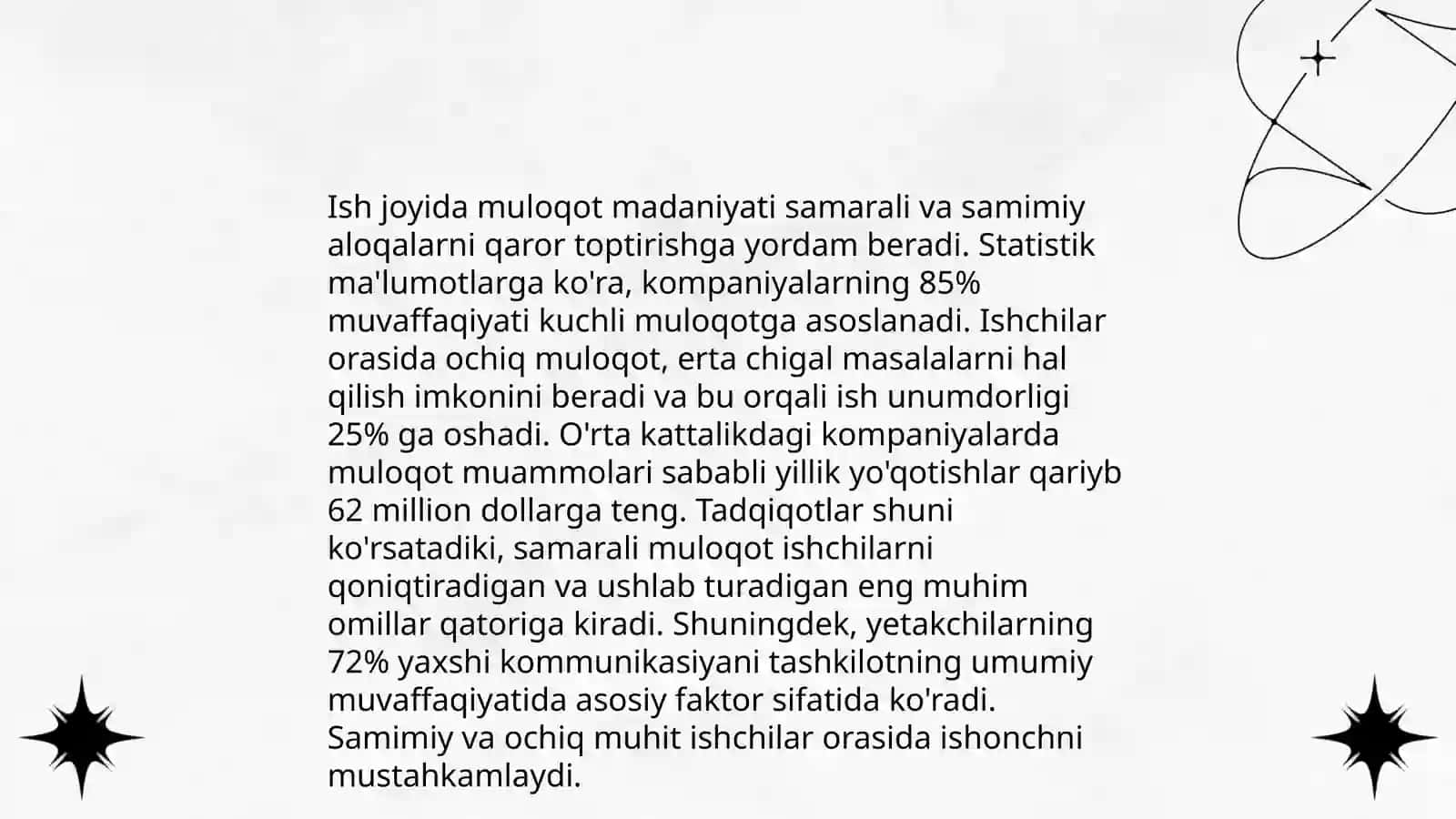 Kasbiy me'yorlar va etiket qoidalari 4