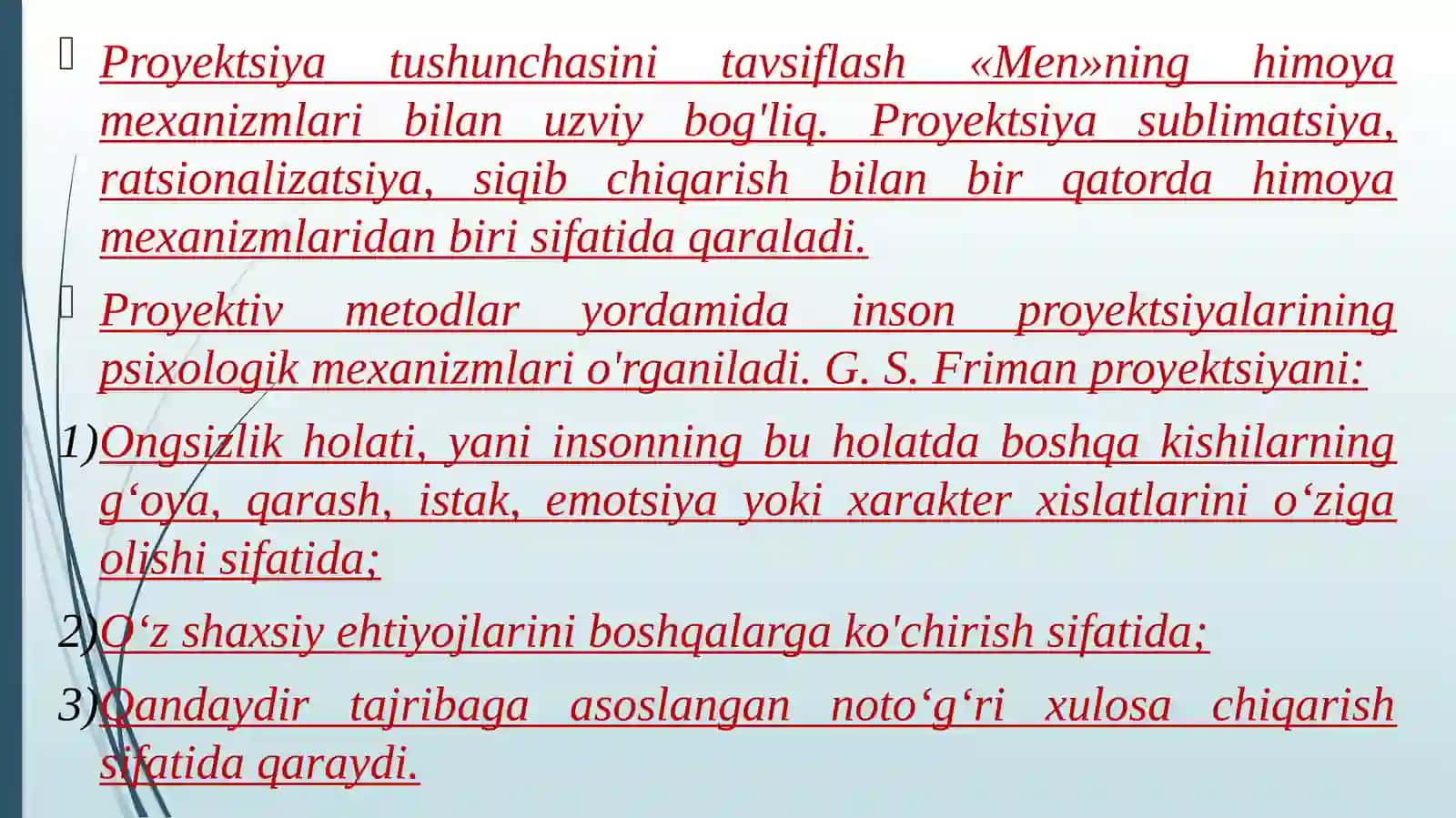 Proektiv metodikalar haqida 4