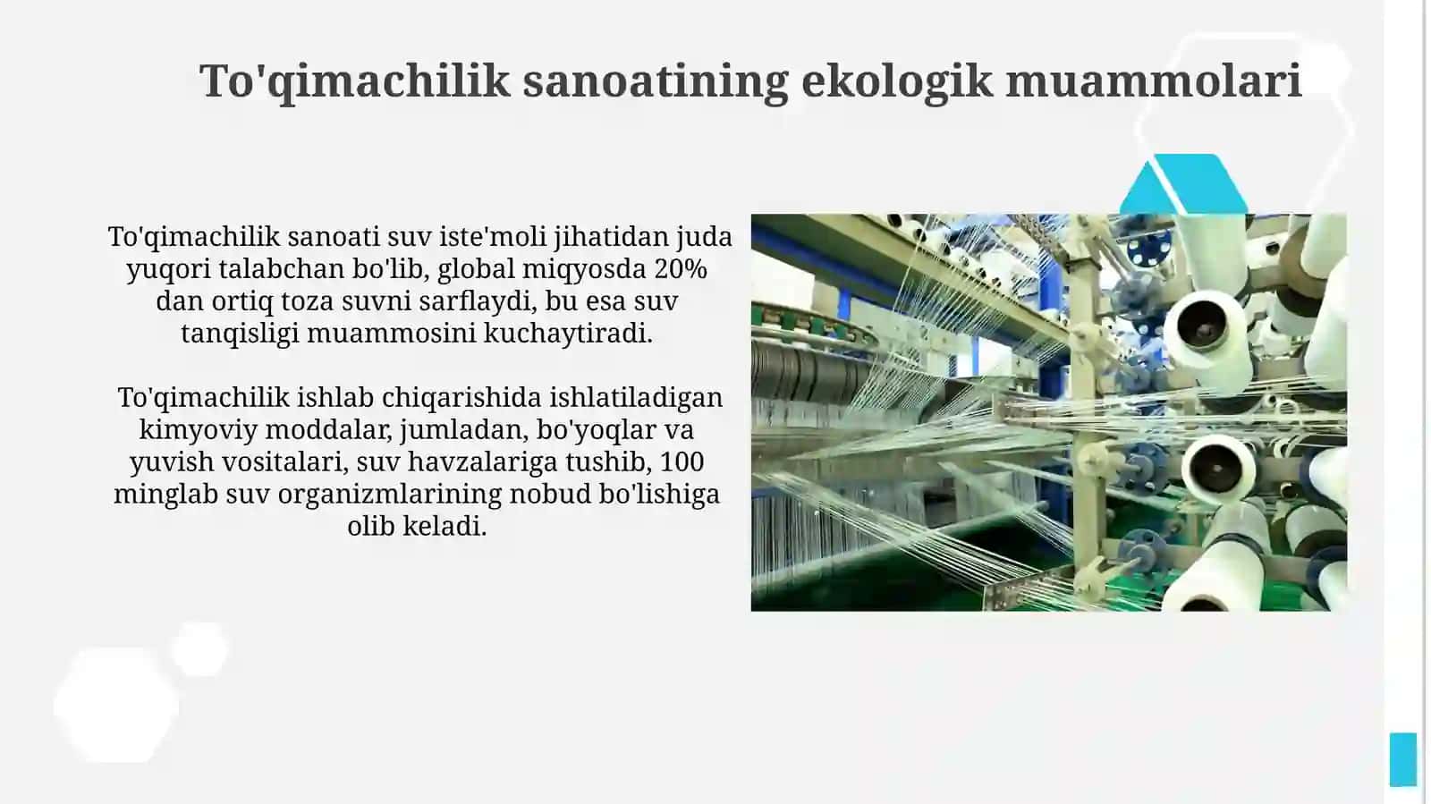 Zamonaviy To'qimachilik Sanoati 4