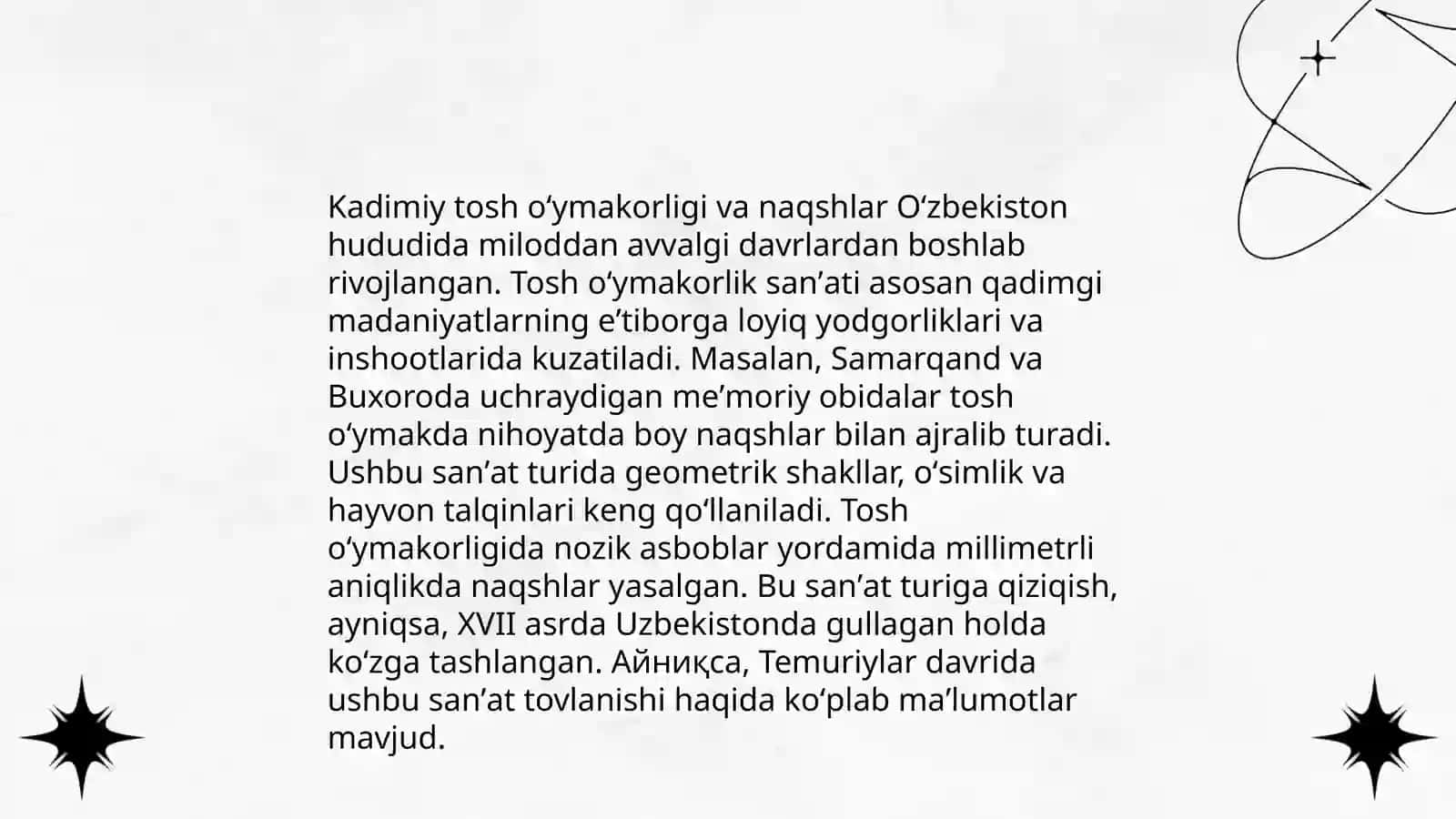 Oʻrta Osiyoda dastlabki tasviriy sanʼat shakllari 4