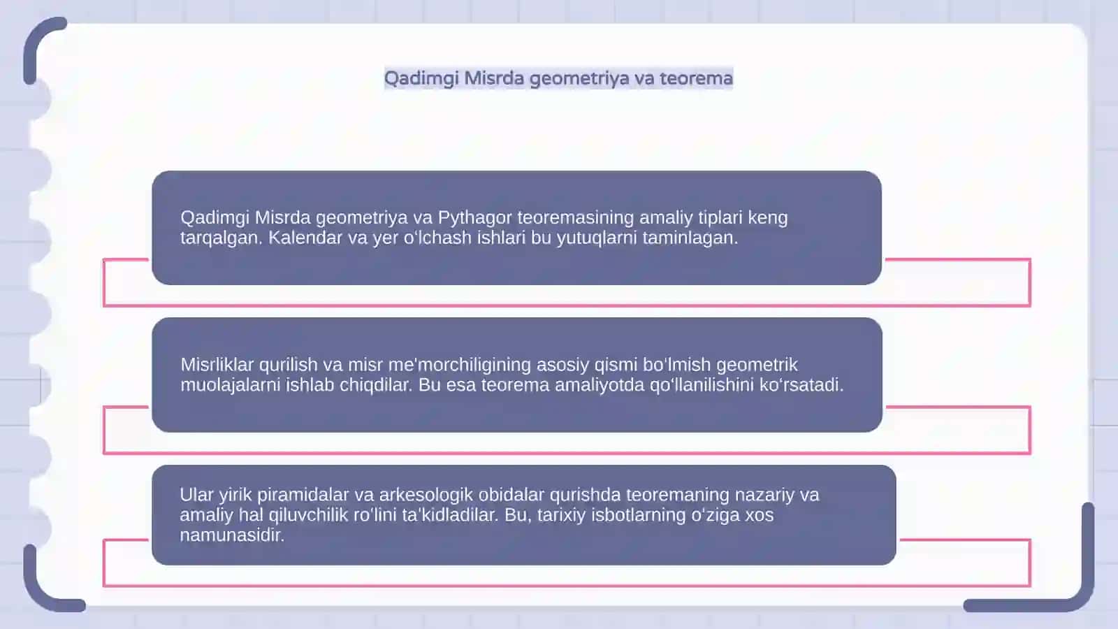 Pofagor teoremasining real hayotdagi isbotlari 4