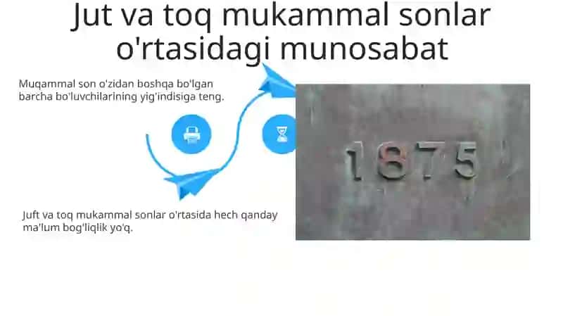 Muqammal Sonlar va Aliquot Yig'indisi 4