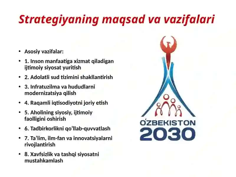 YANGI O‘ZBEKISTON TARAQQIYOT STRATEGIYASI (2022–2026-YILLAR) 4