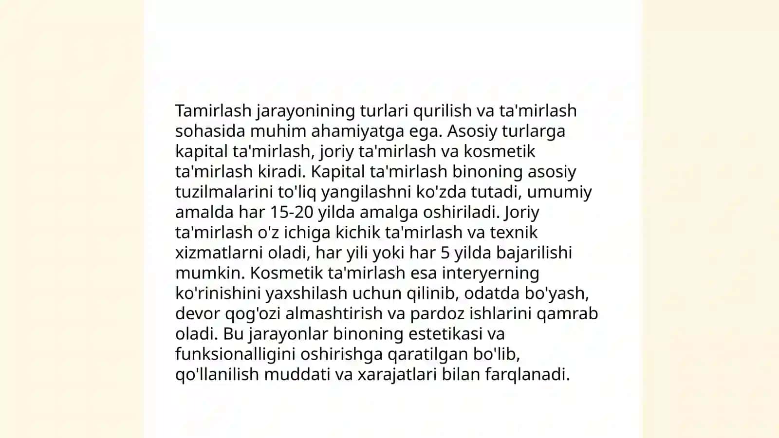 Tamirlashga moyillik va uning korsatkichlari 4