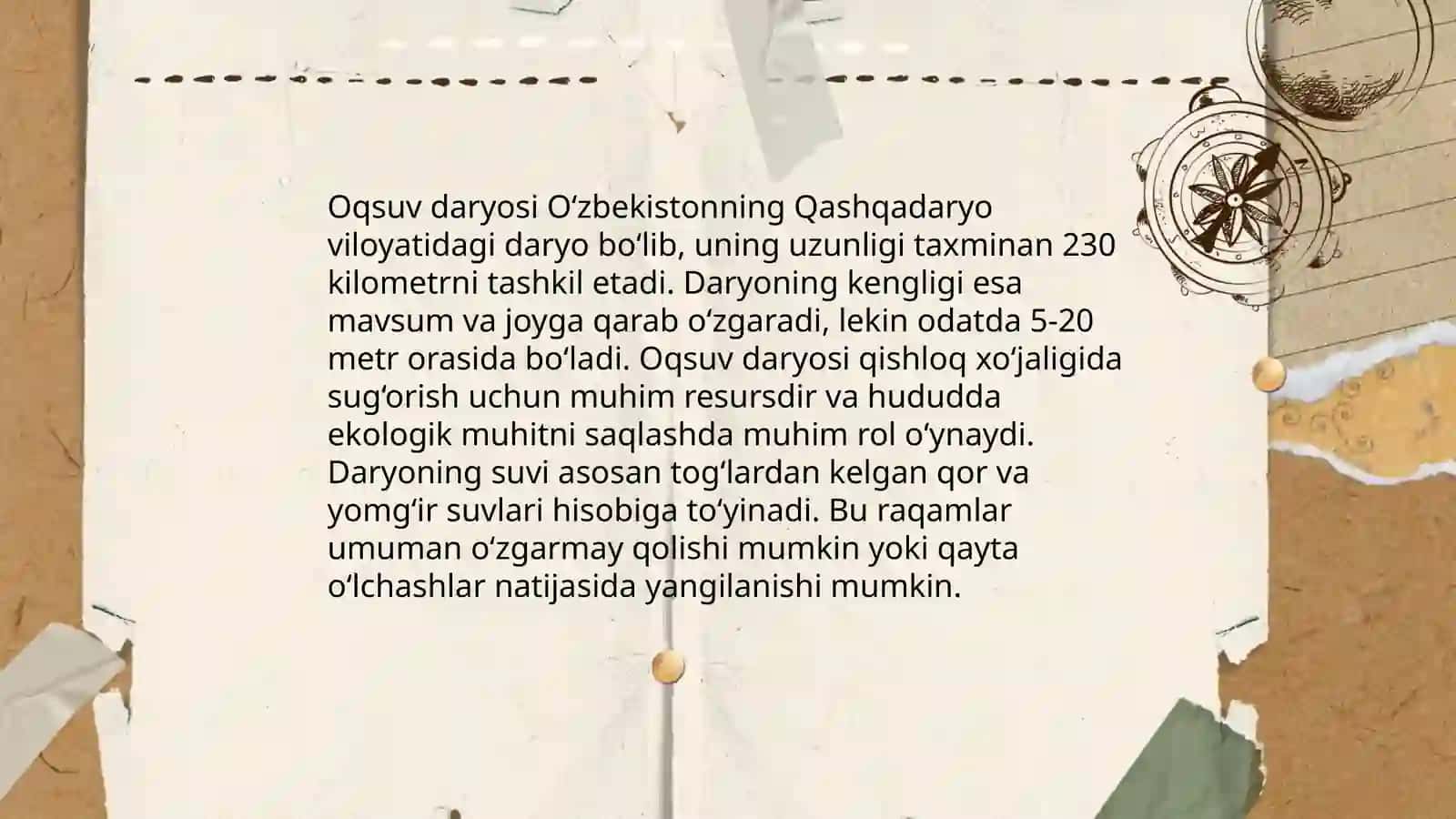 Oqsuv daryosi 4