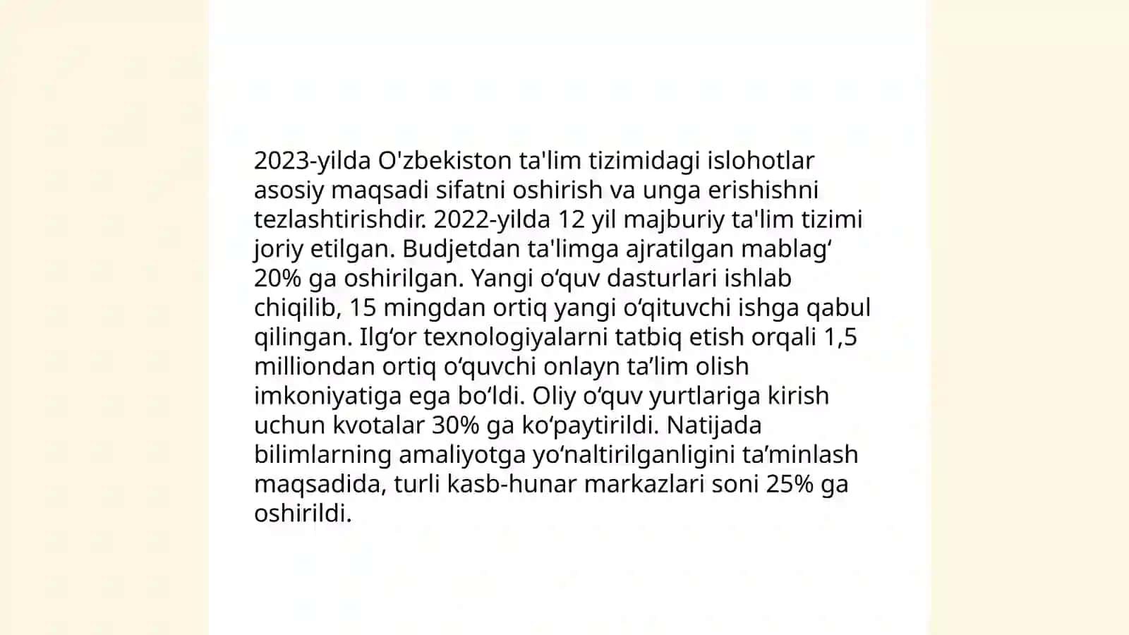 Yangi O'zbekiston taraqqiyot strategiyasi 4
