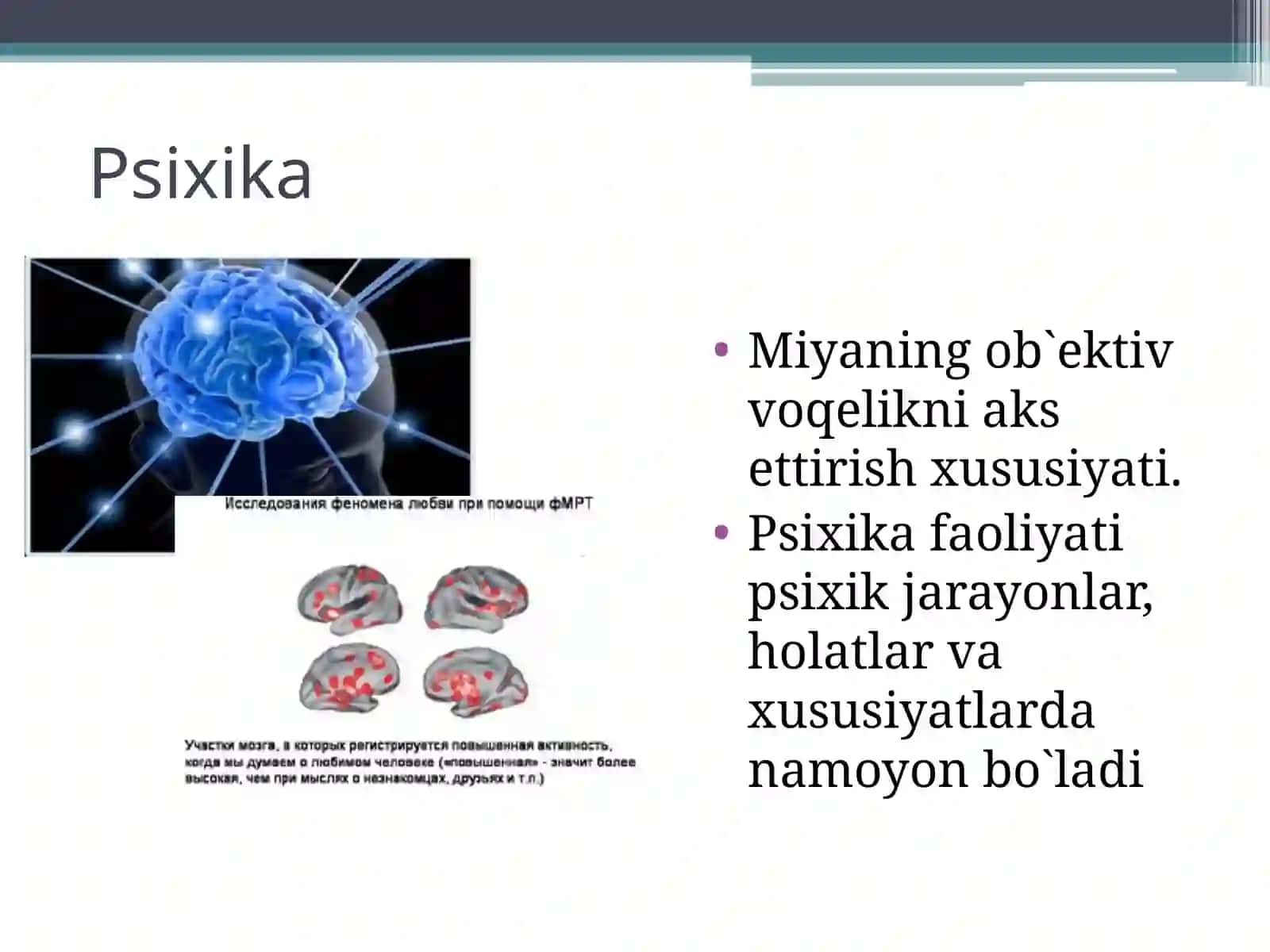 Psixologiya fanining tadqiqot sohasi 4