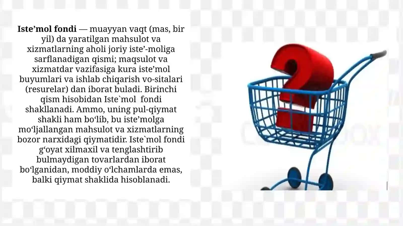 Isteʼmol,jamgʻarma va investitsiyalar 4