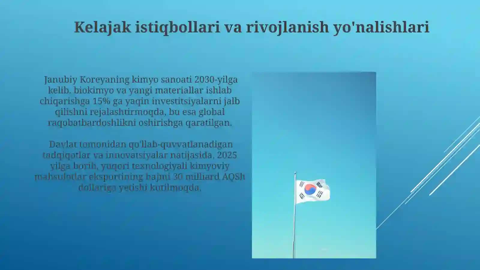 Janubiy Koreya kimyo sanoati 4