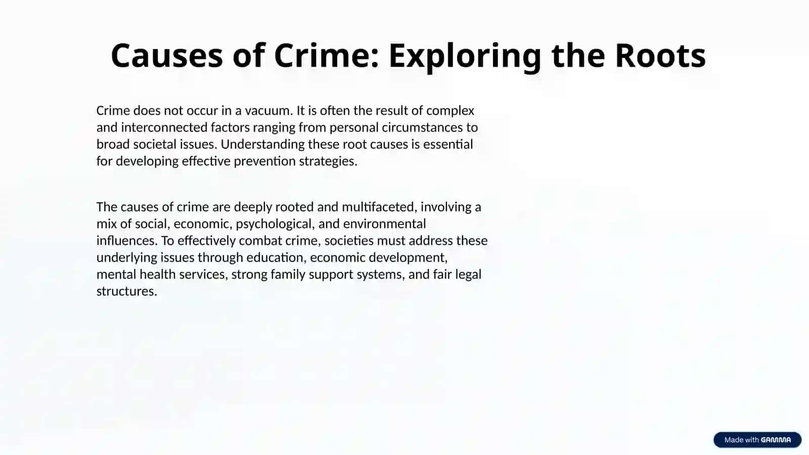 Understanding Crime: An Overview 4