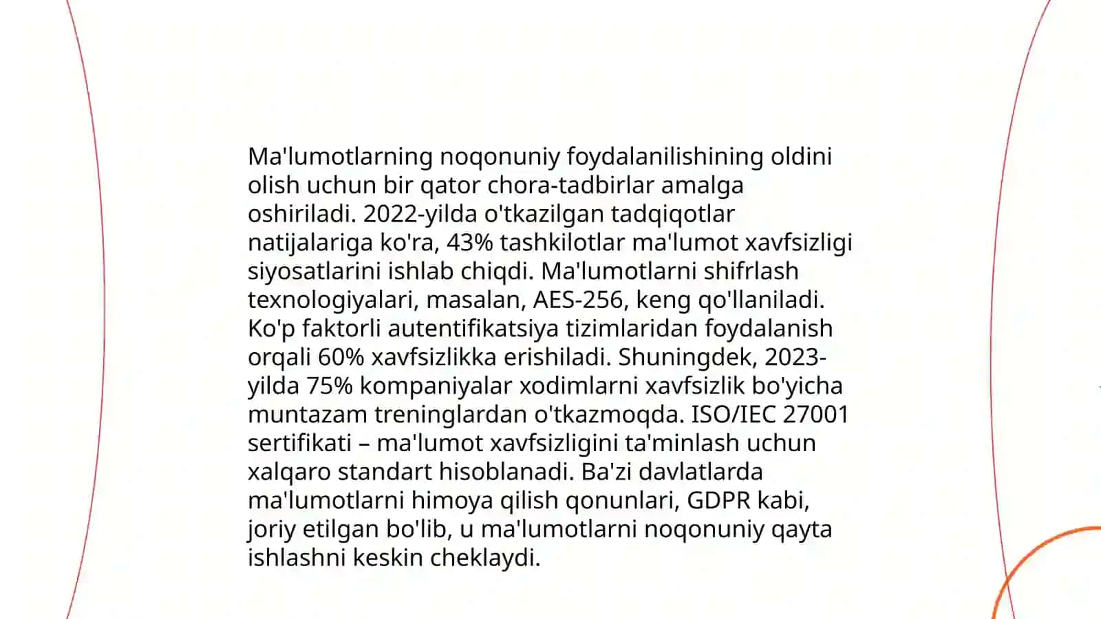 Ma'lumotlarning himoya qilish usullari 4