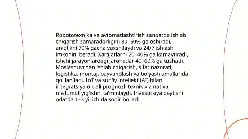 Sanoatda fan texnika taraqqiyoti 4