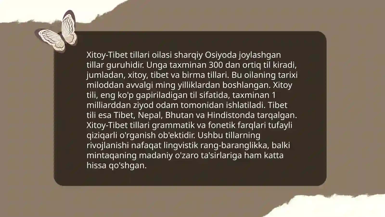 Xitoy-Tibet tillari oilasi 4