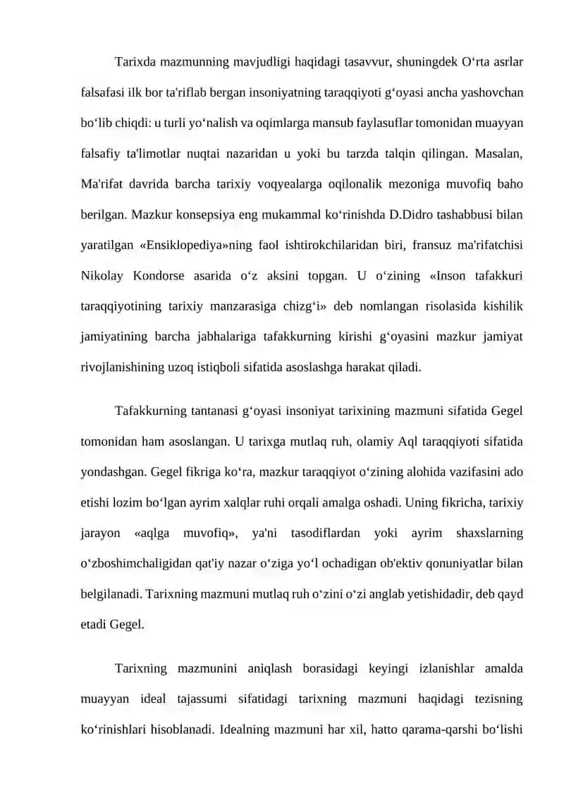 TARIX FALSAFASI VA FALSAFA TARIXI UYG'UNLIGI 4