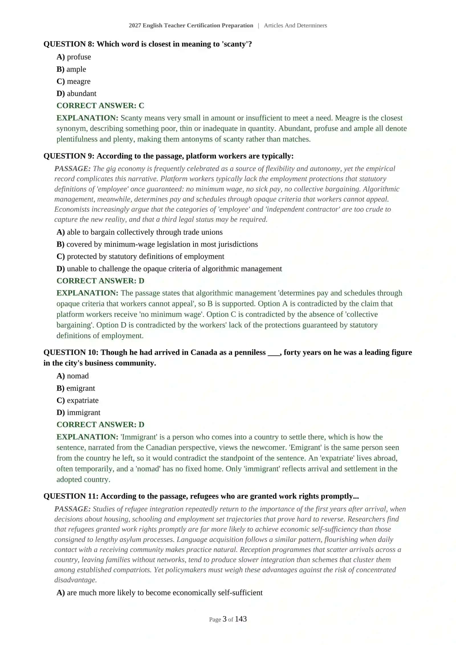 Articles And Determiners 4