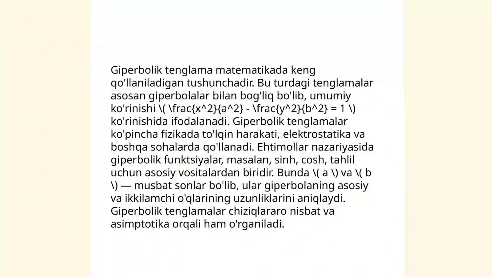 Eliptik tenglama 4