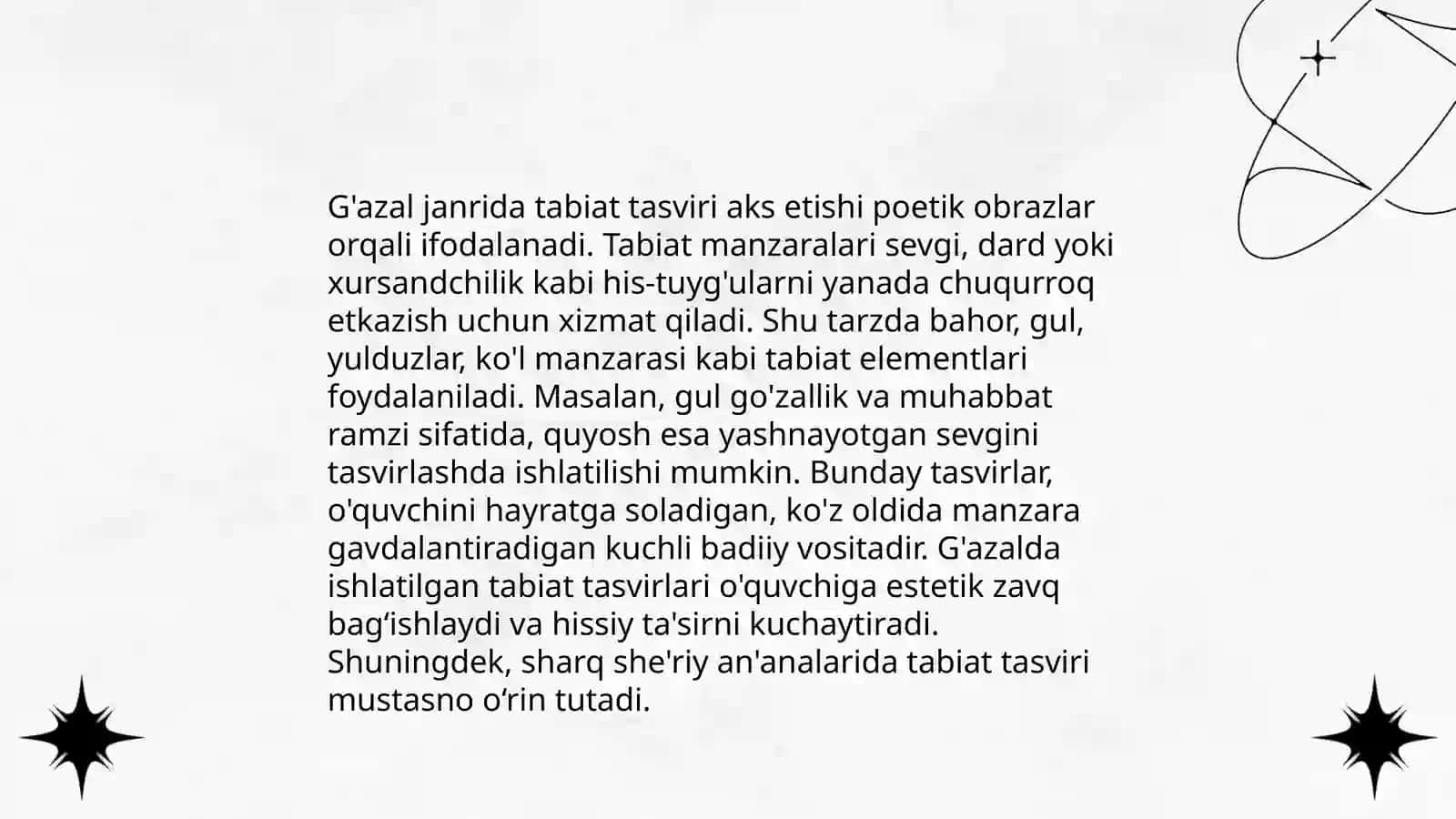 G'azal mavzusida 4