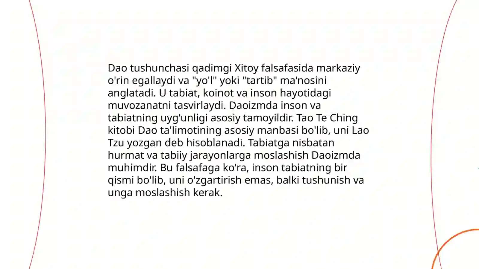 Dao tushunchasi 4