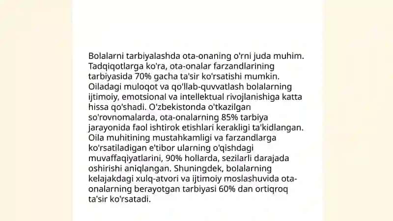 Oila tarbiyasi asoslari 4