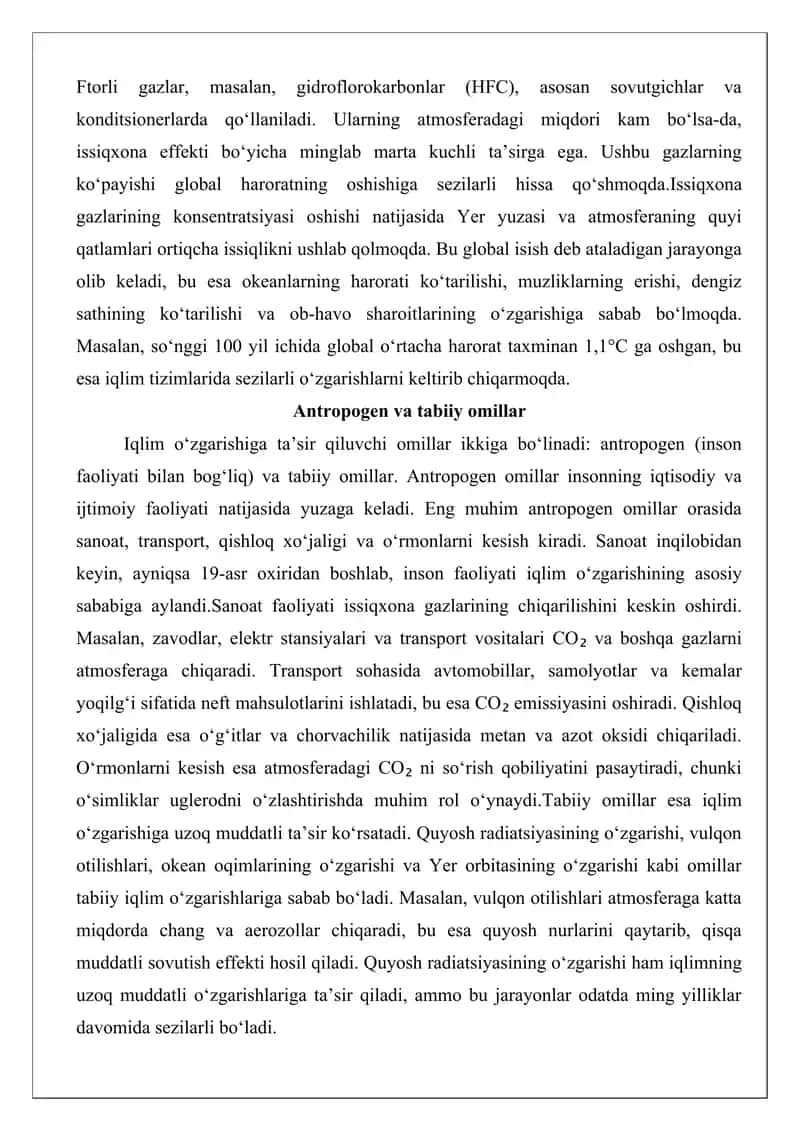 Iqlim o‘zgarishining geomorfologik omillari 4