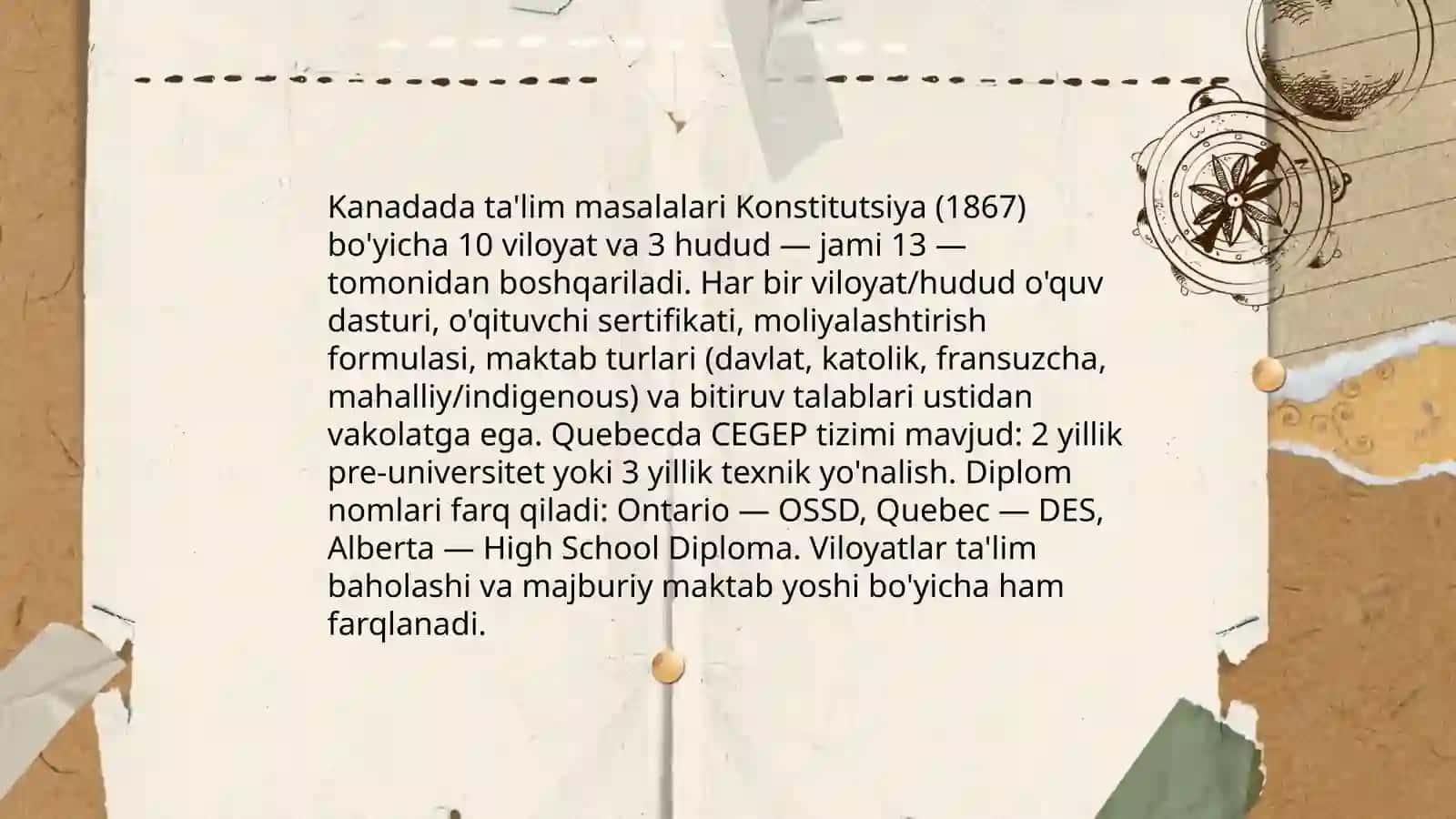 Kanada ta'lim tizimi 4