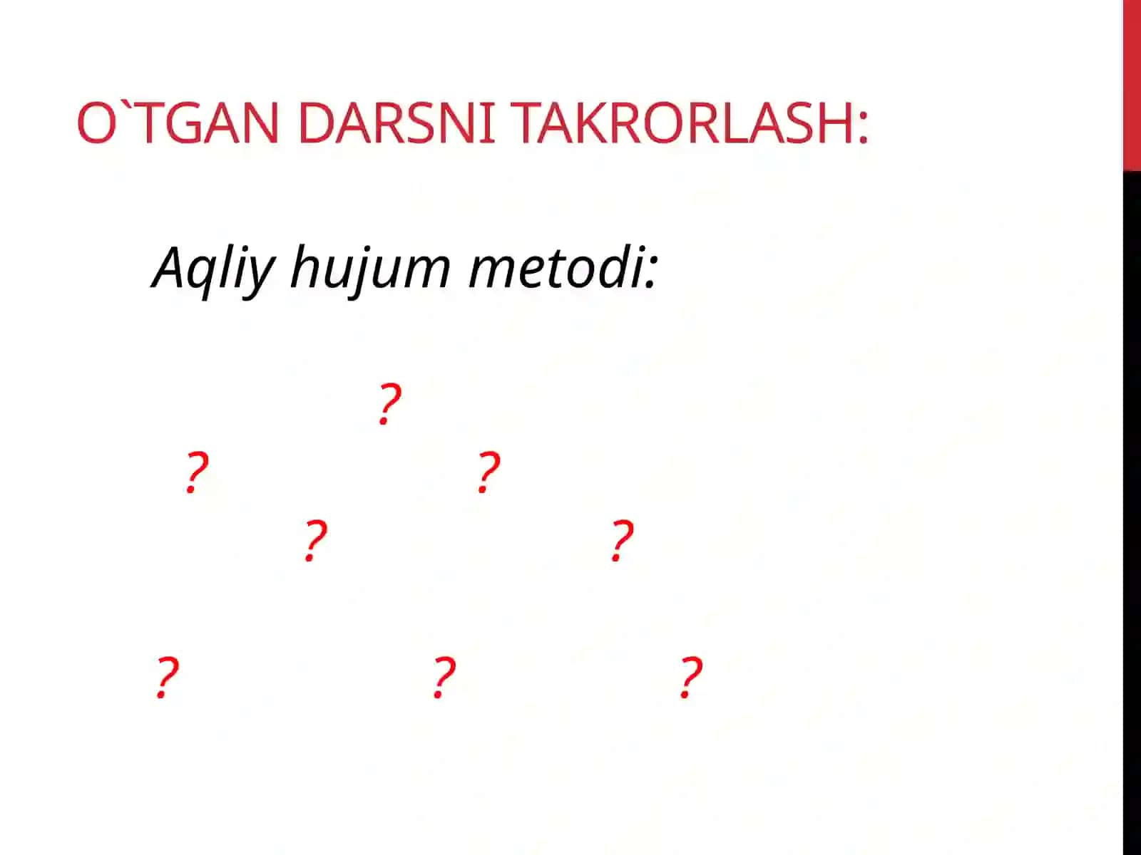 QISSASI RABG’UZIY 4
